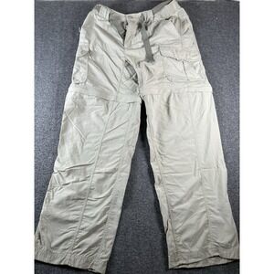 Columbia Titanium Convertible Cargo Pants Men's Large 32x31 Light Beige Packable